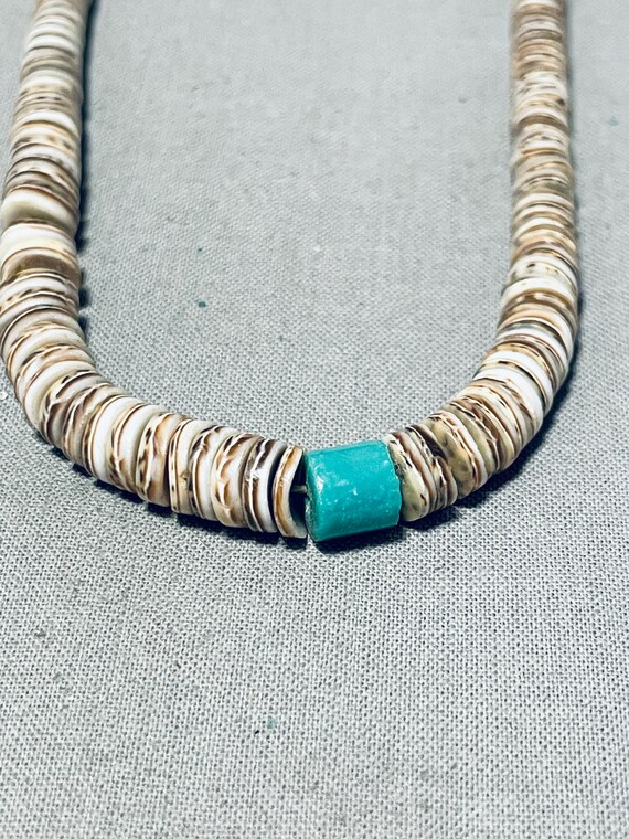 Native American Incredible Vintage Santo Domingo Royston Turquoise Sterling Silver Necklace Native American Incredible Vintage Santo Domingo Royston Turquoise Sterling Silver Necklace