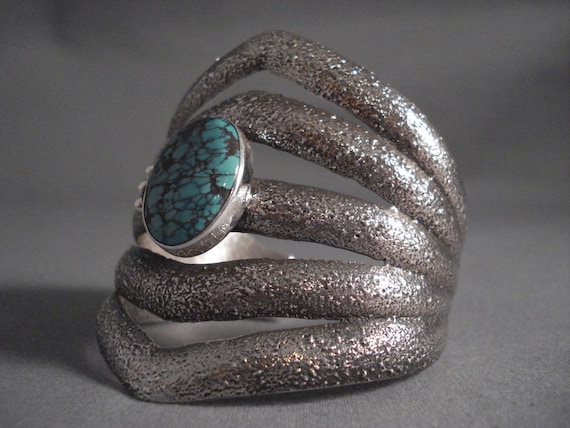 Incredibly Intricate Matrix Galore Navajo Native American Jewelry Silver Tier Bracelet Incredibly Intricate Matrix Galore Navajo Native American Jewelry Silver Tier Bracelet