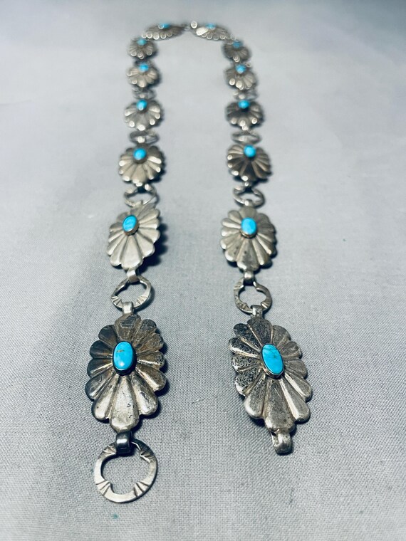 Opulent!! Vintage Native American Jewelry Navajo High Rise Royston Turquoise Sterling Silver Bracelet Opulent!! Vintage Native American Jewelry Navajo High Rise Royston Turquoise Sterling Silver Bracelet