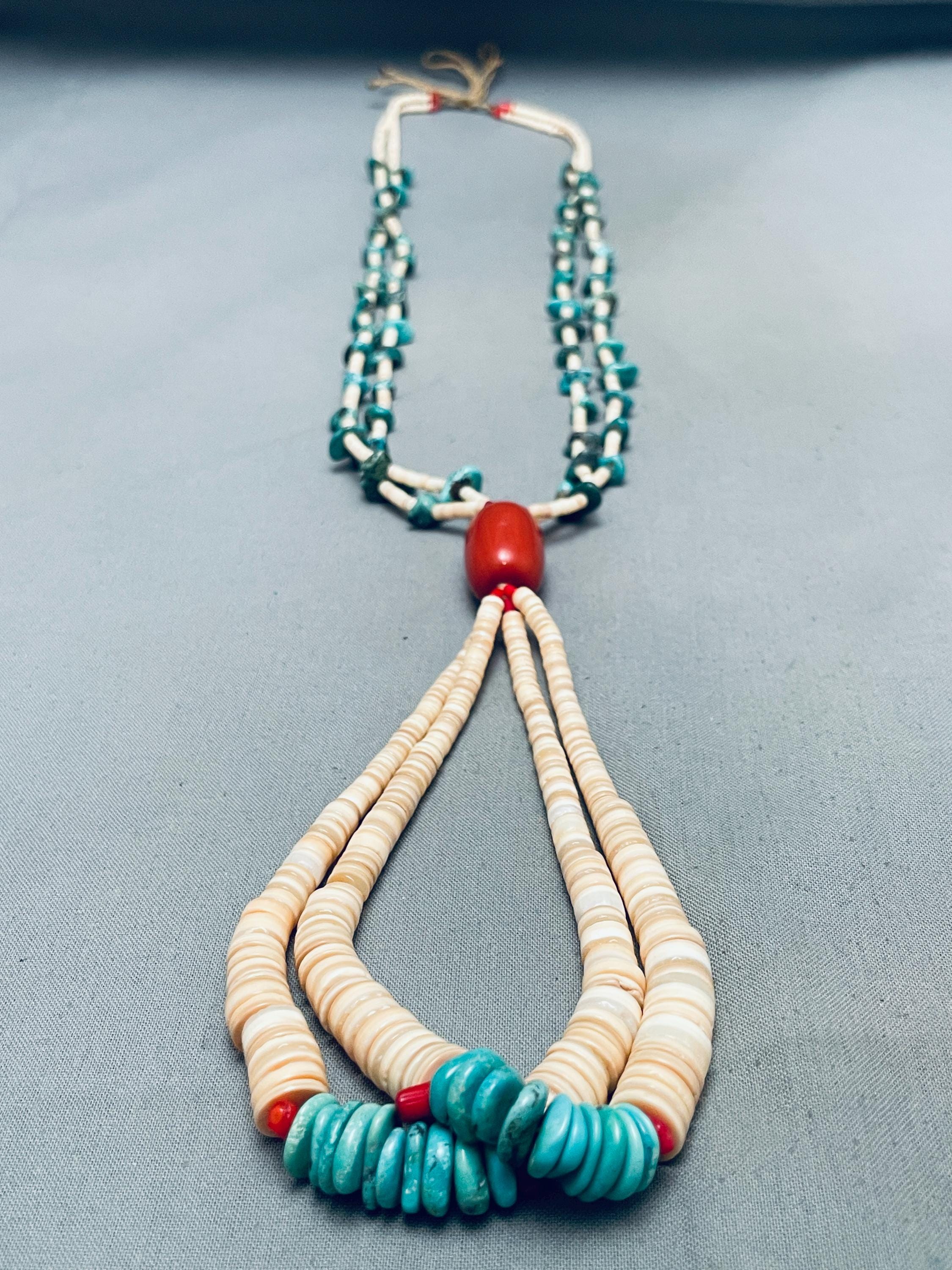 【期間限定値下げ】サントドミンゴ ターコイズ ネックレス サントドミンゴ・ネックレス ジェラルド＆マリー・カラバザ作