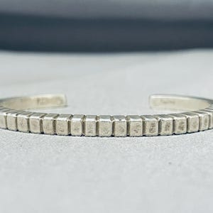 Amazing Ml Tsosie Native American Navajo Sterling Silver Bracelet Signed M.l. Tsosie Amazing Ml Tsosie Native American Navajo Sterling Silver Bracelet Signed M.l. Tsosie