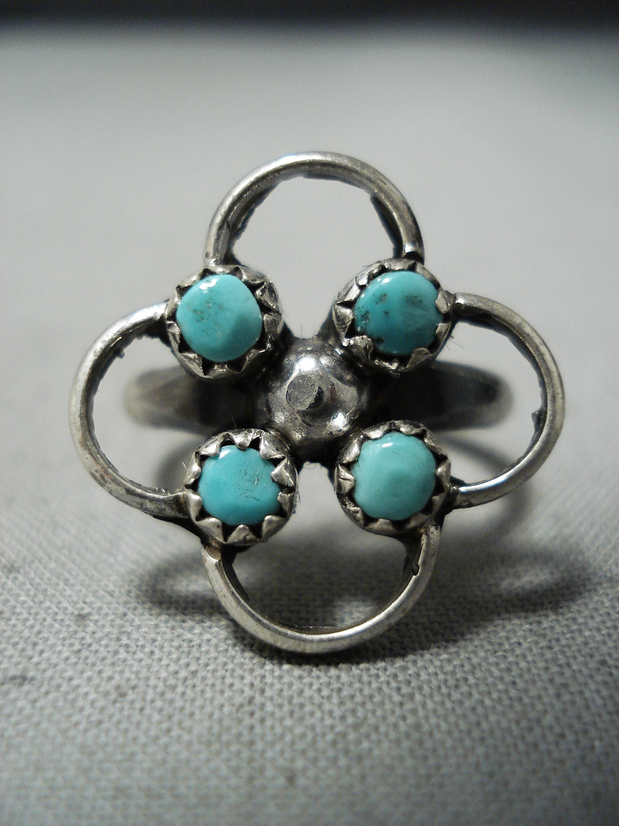 Beautiful Vintage Native American Navajo Snake Eyes