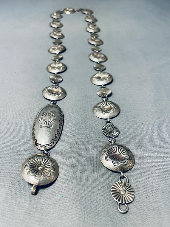 Dazzling Vintage Native American Navajo Sterling Silver Earrings Dazzling Vintage Native American Navajo Sterling Silver Earrings