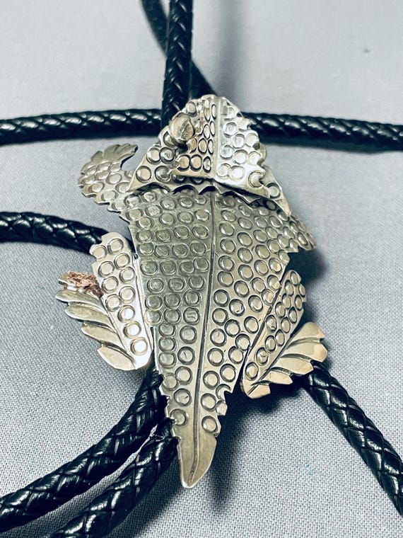 Ben Benally Native American Navajo Sterling Silver Toad Pin Pendant Ben Benally Native American Navajo Sterling Silver Toad Pin Pendant