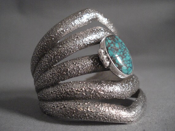 Incredibly Intricate Matrix Galore Navajo Native American Jewelry Silver Tier Bracelet Incredibly Intricate Matrix Galore Navajo Native American Jewelry Silver Tier Bracelet