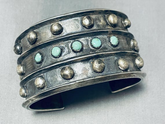 Amazing Vintage Navajo Tawny Cruz Sterling Silver Native American Ring Amazing Vintage Navajo Tawny Cruz Sterling Silver Native American Ring