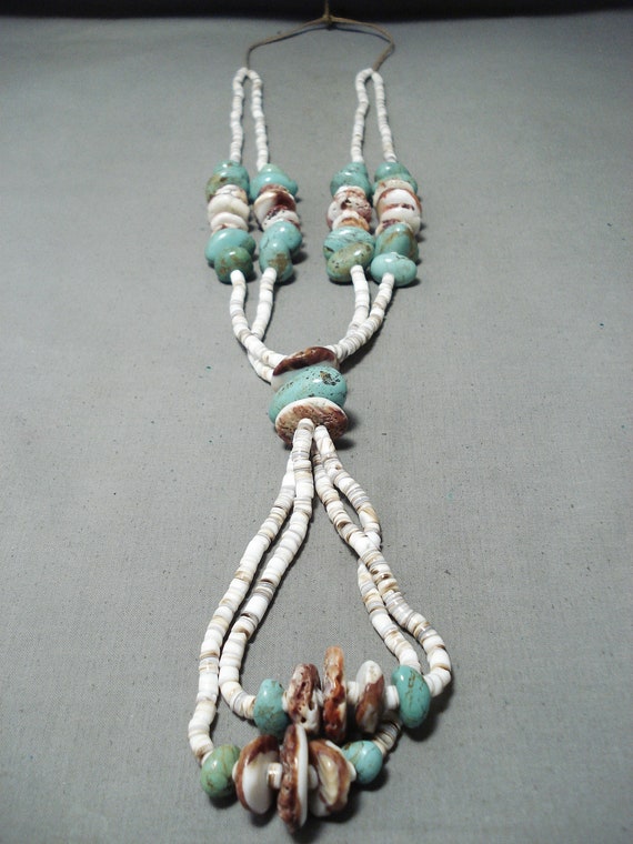 Phenomenal Santo Domingo Native American Turquoise Sp… Gem