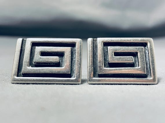 Most Important Vintage Native American Navajo Kenneth Begay Sterling Silver Bracelet Most Important Vintage Native American Navajo Kenneth Begay Sterling Silver Bracelet