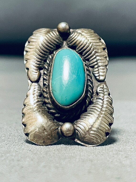 Towering Heavy Vintage Native American Navajo Turquoise Sterling Silver Bracelet Cuff Towering Heavy Vintage Native American Navajo Turquoise Sterling Silver Bracelet Cuff