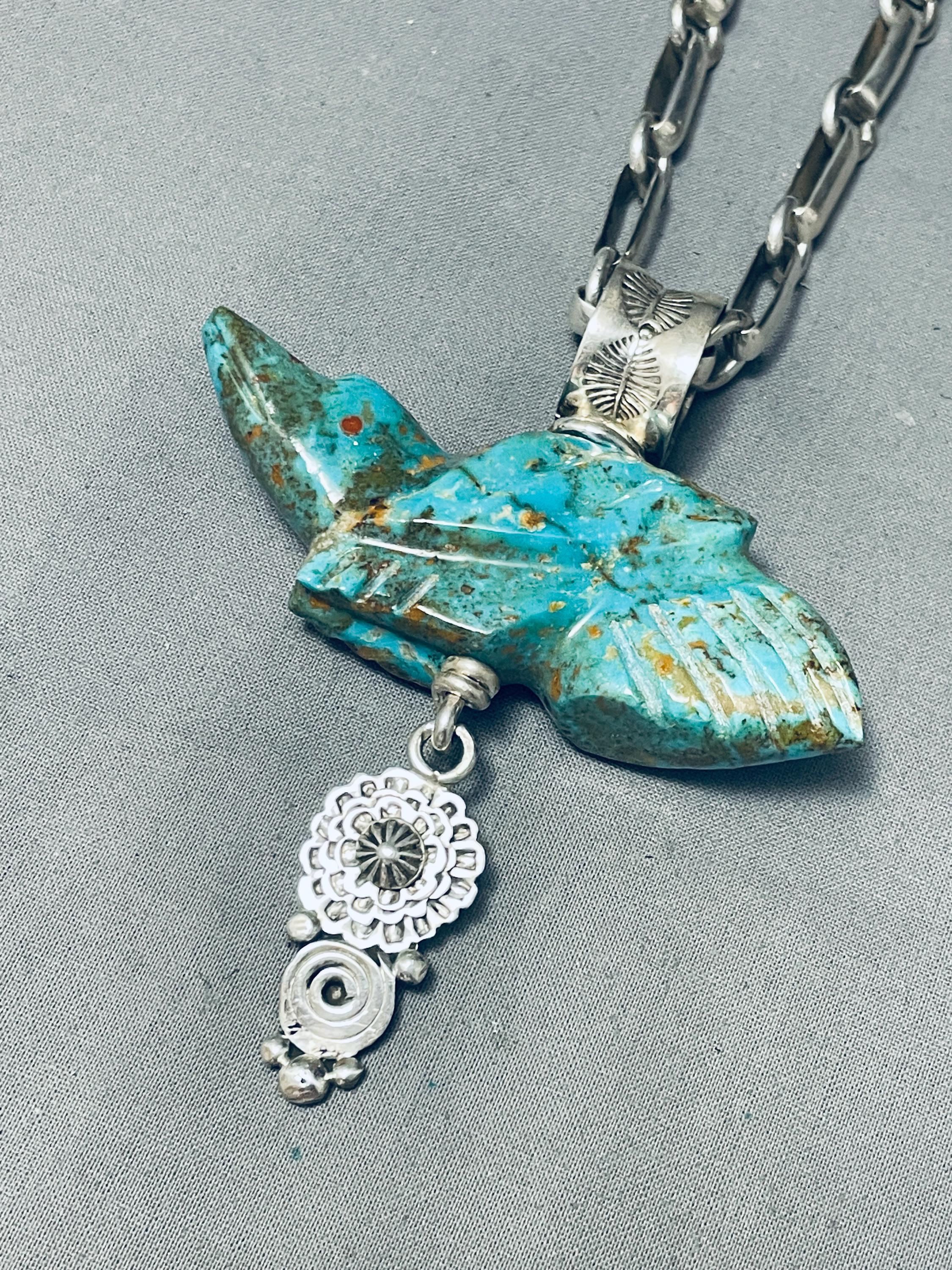 Important Ben Begaye (d) Vintage Native American Navajo Turquoise