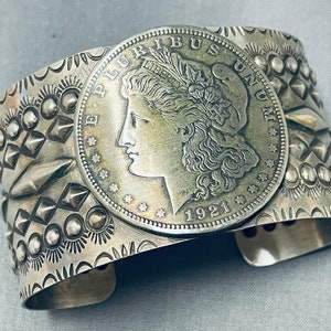 Jake Francosa San Felipe Sterling Silver Coin Bracelet Jake Francosa San Felipe Sterling Silver Coin Bracelet