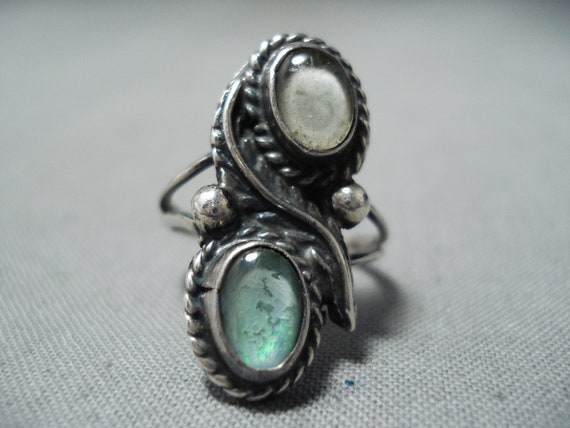 Exquisite Vintage Navajo Native American Abalone … - image 2