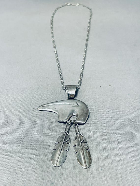 Rose Martin Important Vintage Native American Navajo Sterling Silver Necklace Rose Martin Important Vintage Native American Navajo Sterling Silver Necklace