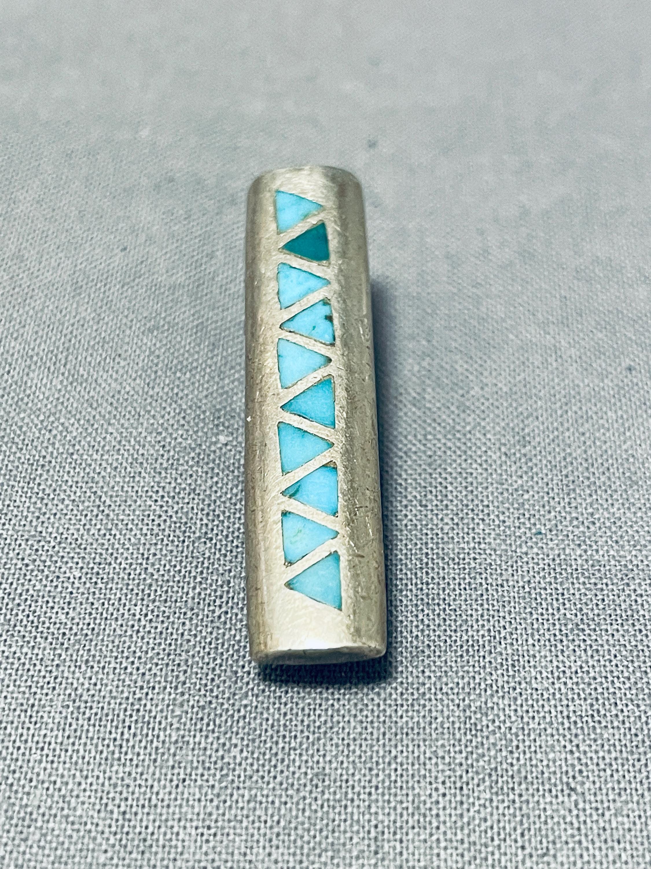 Marvelous Vintage Native American Navajo Turquoise Sterling Silver