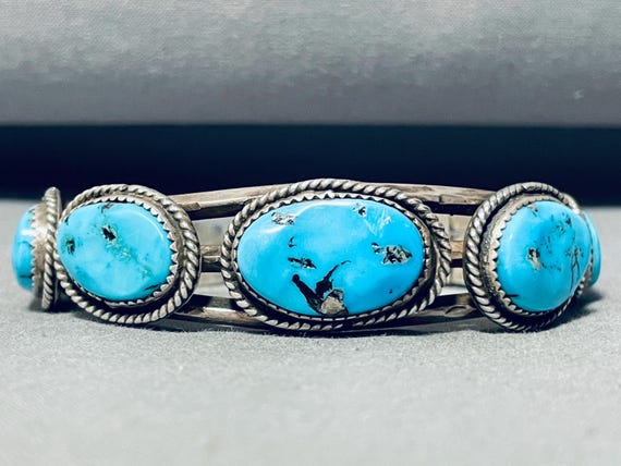 Gasp! Turquoise Saddle Native American Navajo Sterling Silver Bracelet Cuff Gasp! Turquoise Saddle Native American Navajo Sterling Silver Bracelet Cuff