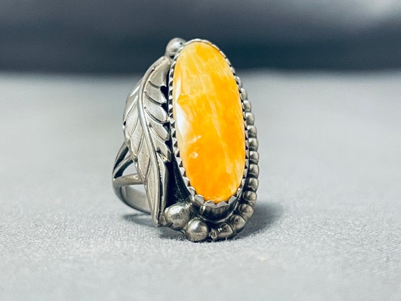 Fabulous Native American Navajo Orange Spiny Oyst… - image 3