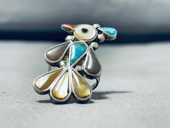 Billlie RING X RING 特典 トレカ TSUKI ツキ Fascinating Vintage Native American Zuni Inlay Turquoise Coral