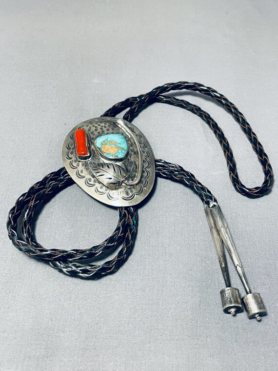 Native American Superlative Vintage Santo Domingo Kingman Turquoise Sterling Silver Necklace Old Native American Superlative Vintage Santo Domingo Kingman Turquoise Sterling Silver Necklace Old