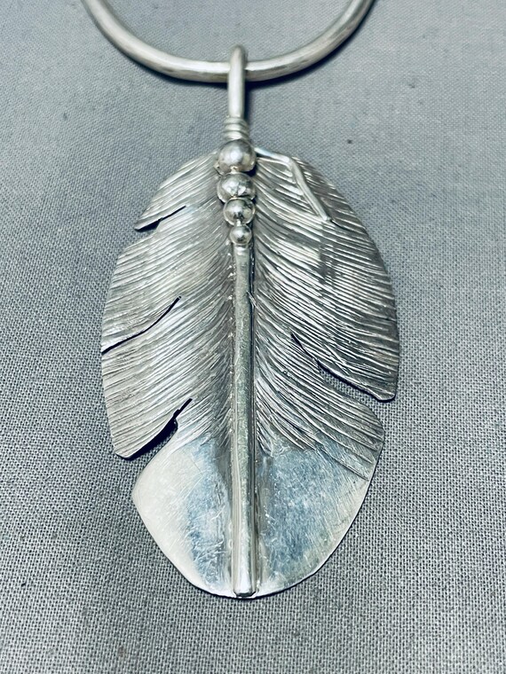 Very Important Vintage Ben Begaye (d) Sterling Silver Necklace Very Important Vintage Ben Begaye (d) Sterling Silver Necklace