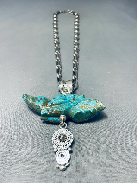 Heavy Important Ben Begaye (d) Vintage Native American Navajo Sterling Silver Necklace Heavy Important Ben Begaye (d) Vintage Native American Navajo Sterling Silver Necklace