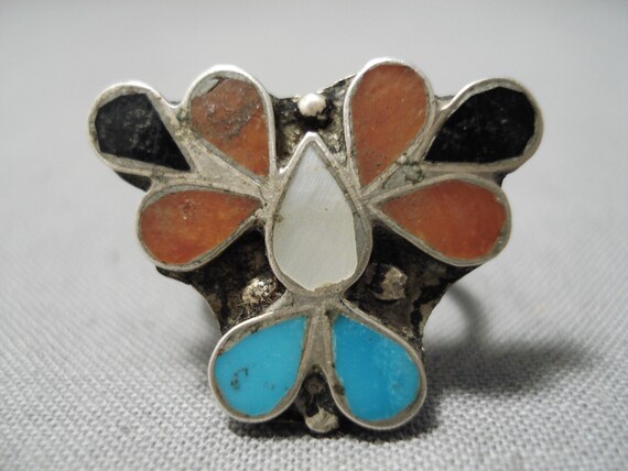 Incredible Vintage Native American Zuni Turquoise Jet Sterling Silver Owl Pin Incredible Vintage Native American Zuni Turquoise Jet Sterling Silver Owl Pin