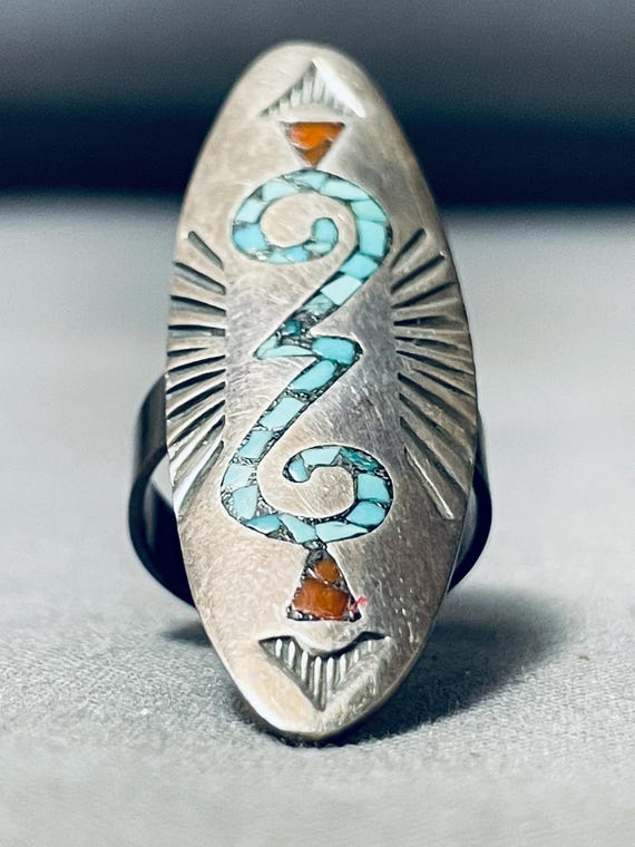 Opulent Vintage Native American Navajo Cerrillos Turquoise Sun Sterling Silver Bracelet Old Opulent Vintage Native American Navajo Cerrillos Turquoise Sun Sterling Silver Bracelet Old