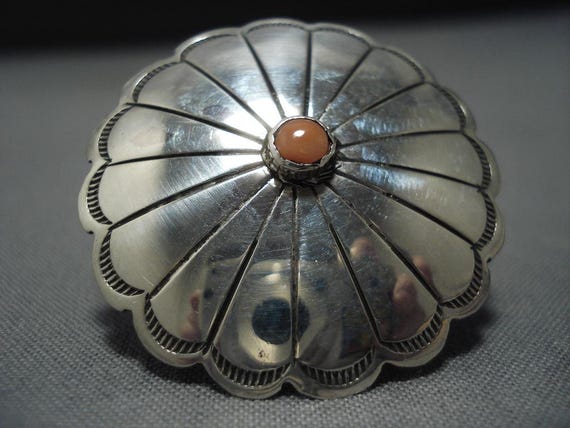 Authentic Important Vintage Native American Navajo Kee Joe Benally Sterling Silver Bracelet Old Authentic Important Vintage Native American Navajo Kee Joe Benally Sterling Silver Bracelet Old