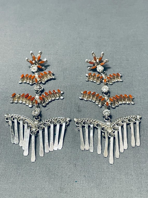 Native American Dynamic Vintage Paiute Royston Turquoise Sterling Silver Earrings Native American Dynamic Vintage Paiute Royston Turquoise Sterling Silver Earrings