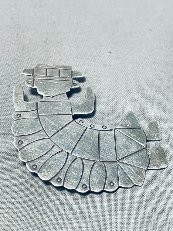 Noteworthy Ben Begaye (d) Native American Navajo Sterling Silver Feather Necklace Noteworthy Ben Begaye (d) Native American Navajo Sterling Silver Feather Necklace