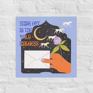 Affiche d’art Wild Kindness