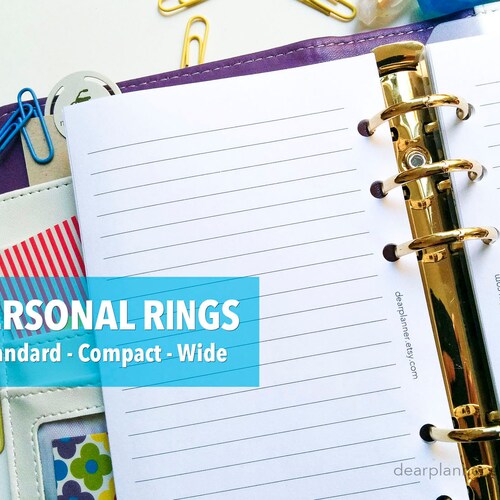 PRINTED Lined Checklist Insert Lined Pages Planner Refill Etsy