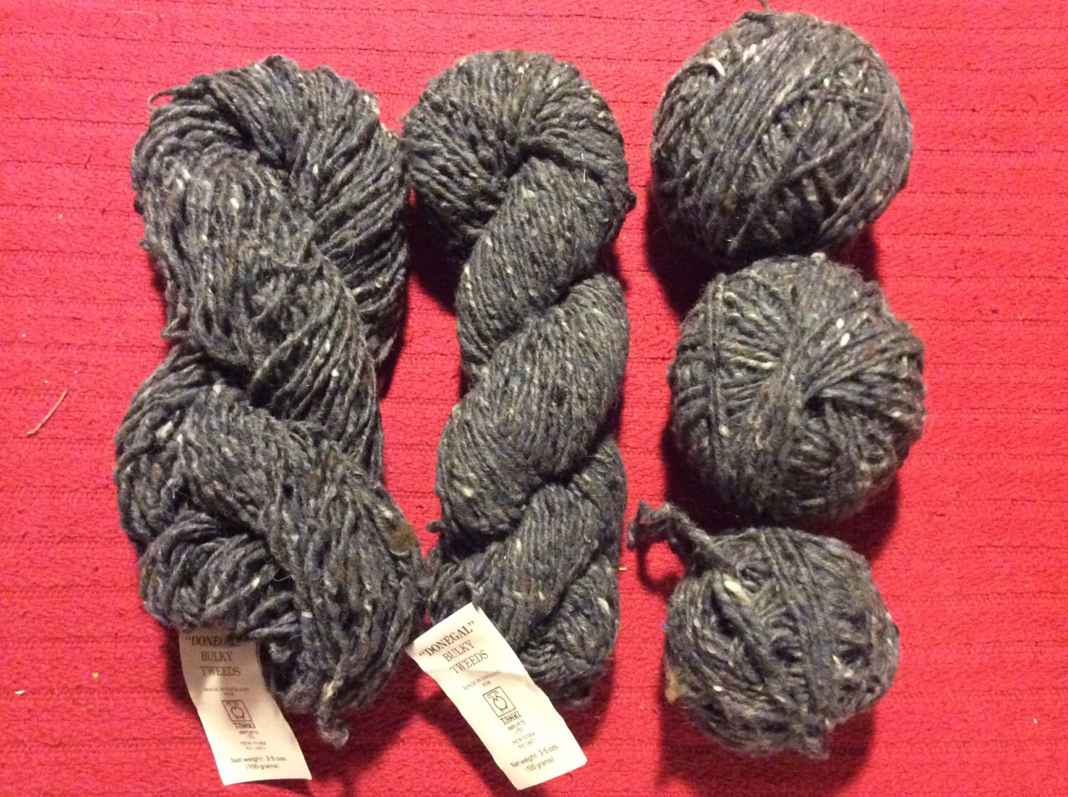 Donegal Bulky Tweeds Yarn Etsy
