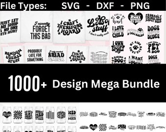 Mega SVG Bundle l  T Shirt Designs l SVG l Svg Files for Cricut l  Silhouette Cut Files l  Clipart l  Cricut  l Silhouette