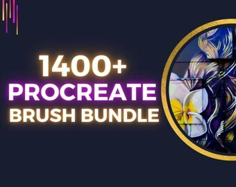 1400+ Ultimate Procreate Brush Bundle