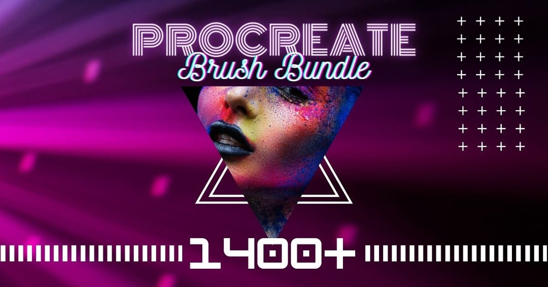 PROCREATE Brushes - 1,406 Brush Bundle - Etsy