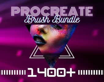 PROCREATE Brushes - 1,406 Brush Bundle