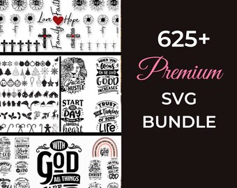 625+ Premium SVG Bundle l SVG l Cut Files l Silhouette Cut Files l Clipart l Cricut l Silhouette