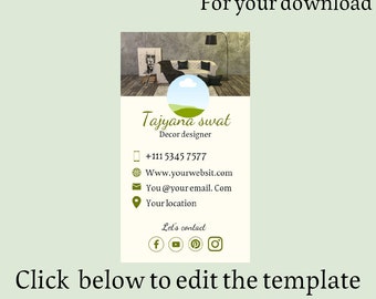 Digital-Business-Card-Canva-Template