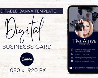 Digital-Business-Card-Canva-Template