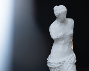 3D gedruckte Venus von Milo - Mixed Poly