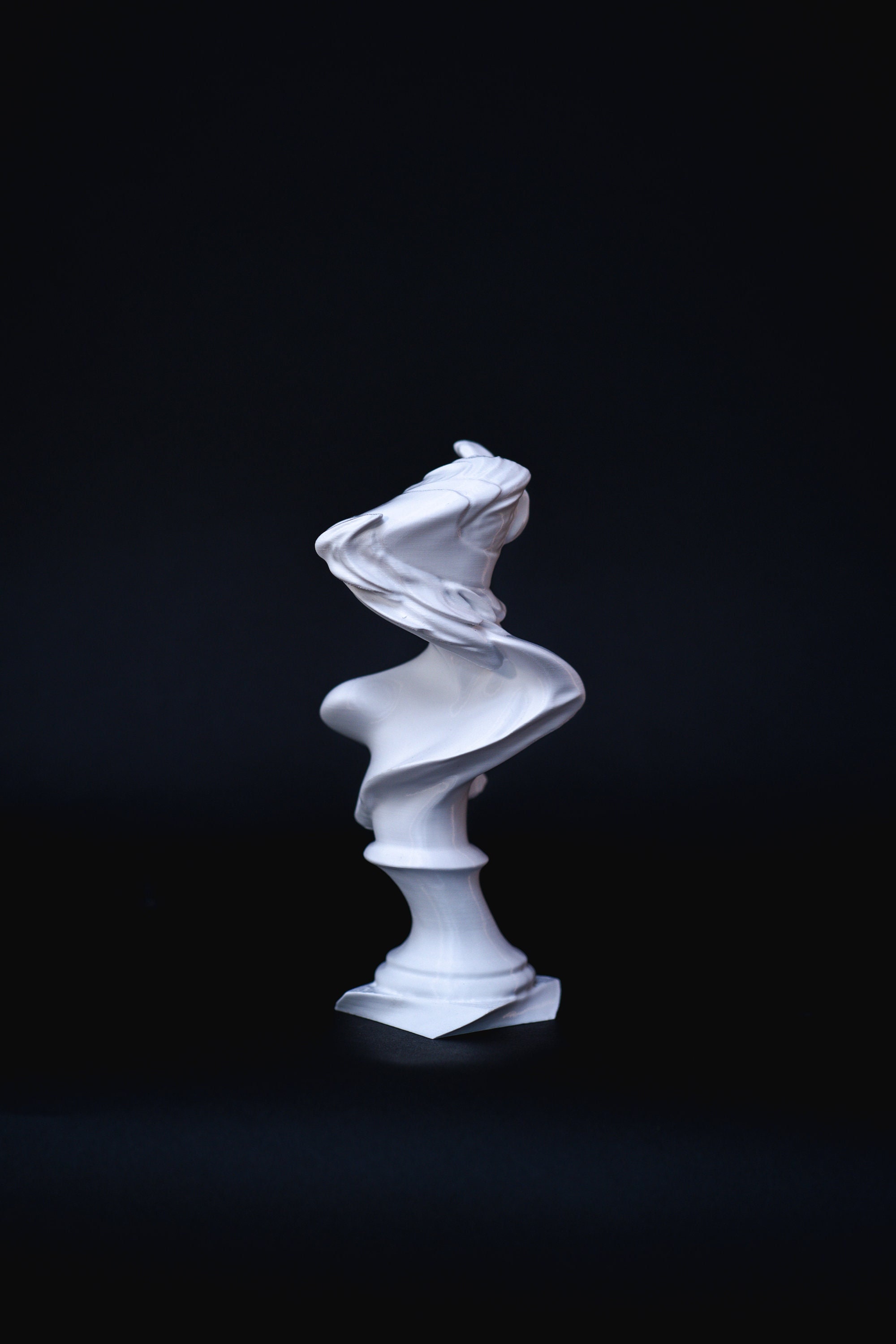 statue Imprimée en 3D Du Poète Sappho - Amplitude Glitch