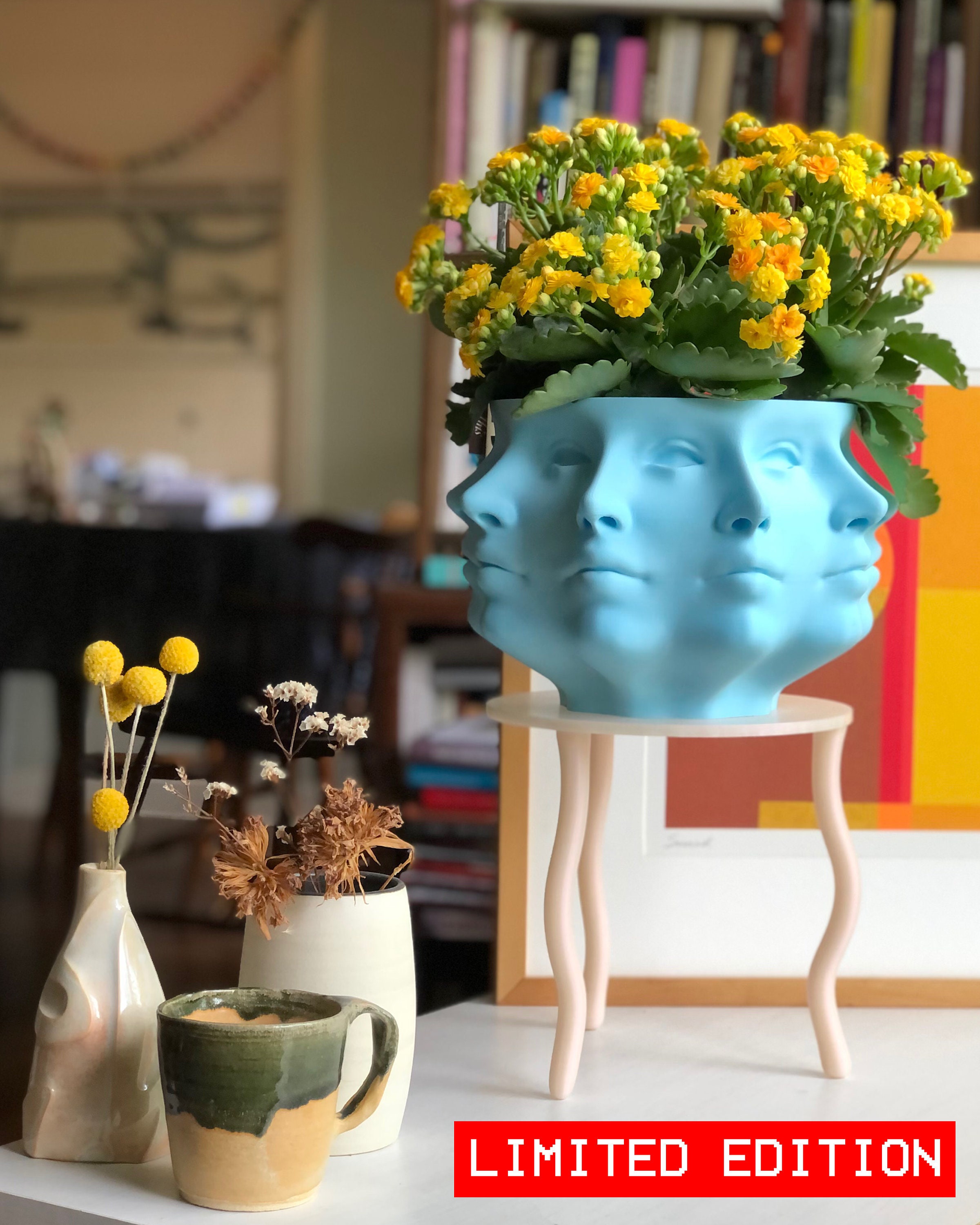 3D Printed Polyface Planter | Etsy