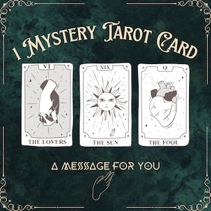 Mystical Surprise Tarot Card - Handpicked Mystery Card for Spiritual Guidance