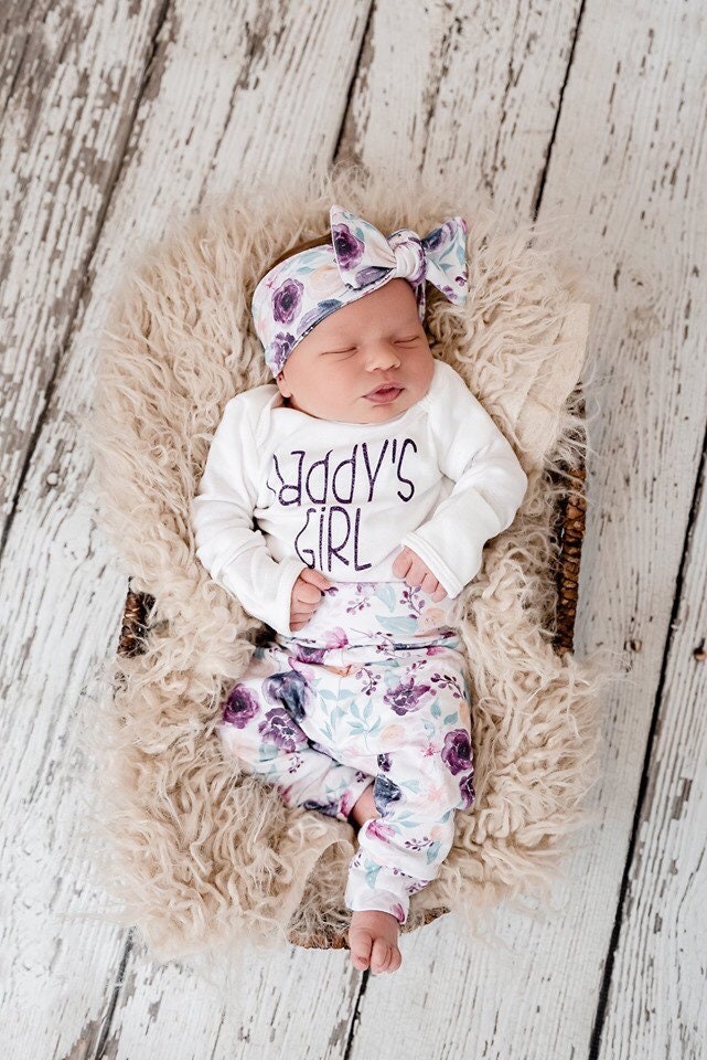 Daddys Little Girl Clothes Baby