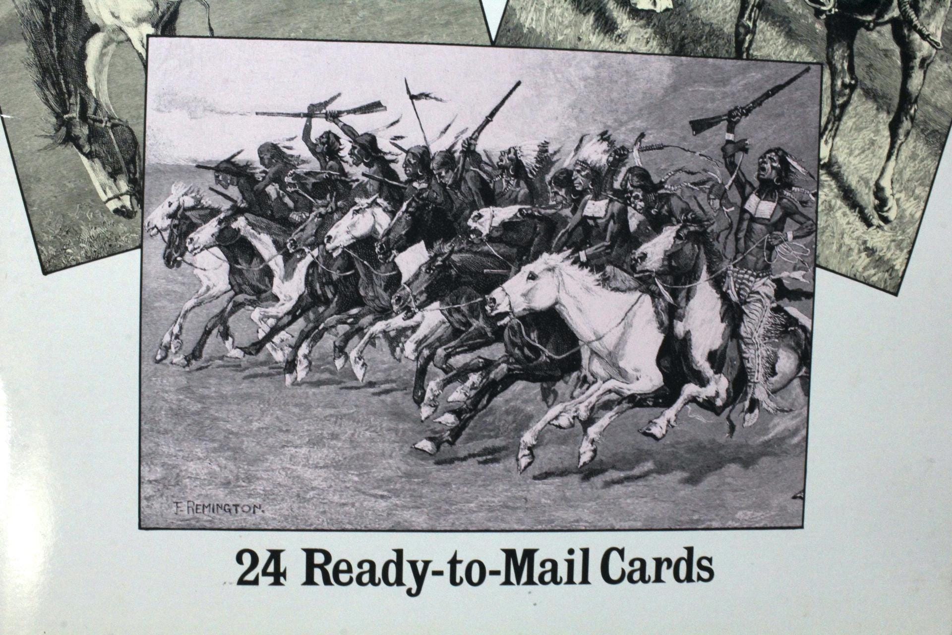 アート・デザイン・音楽 Remington's Old West Postcards 24 Frederic Remington– Postcard Prints by Old West Artist READY-TO
