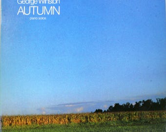4 LPs de vinilo: ¡Los mejores virtuosos de Windham Hill de los años 80! –George Winston– Interpretaciones de jazz