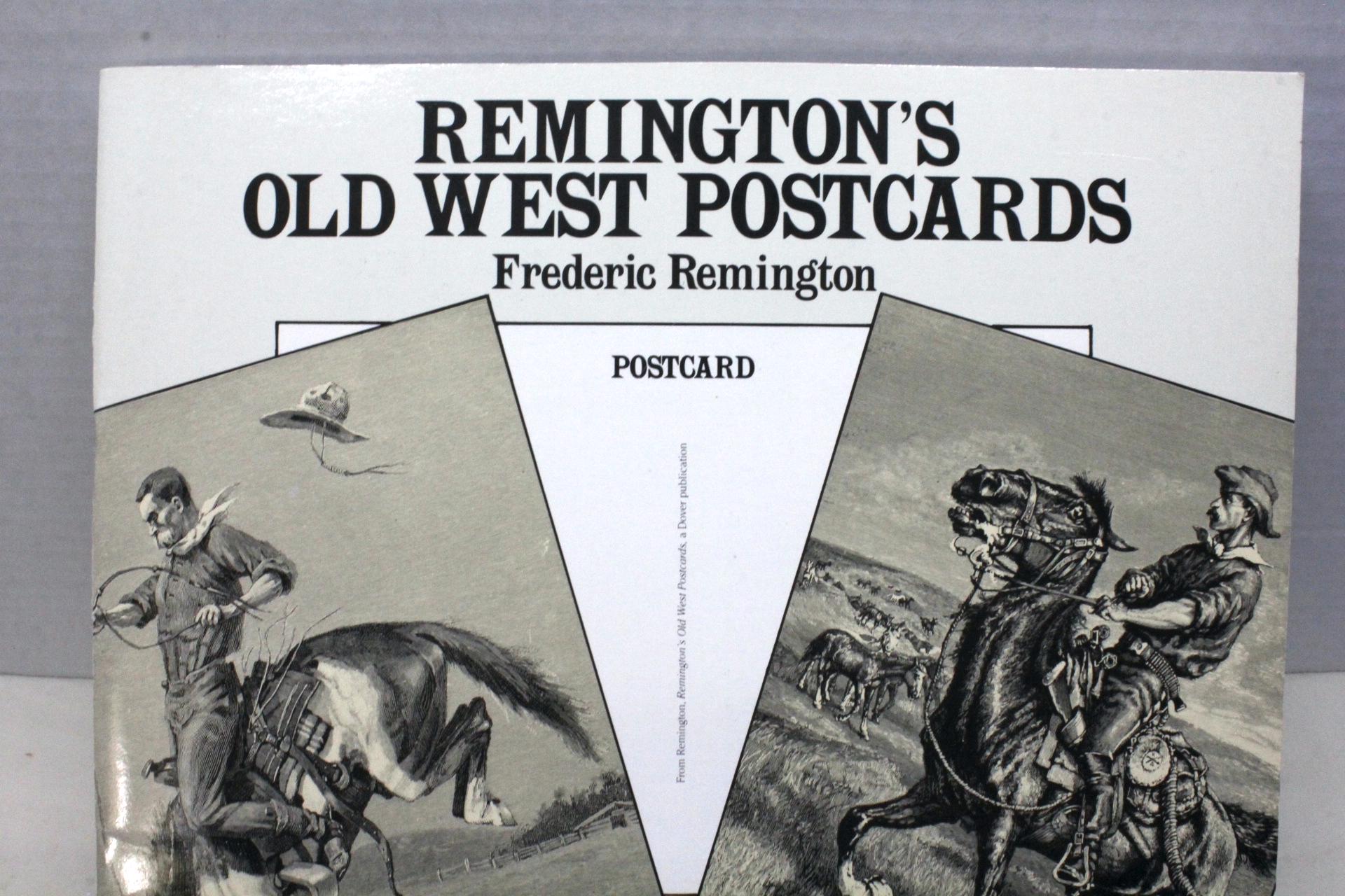 24 Frederic Remington– Postcard Prints by Old West Artist READY-TO
