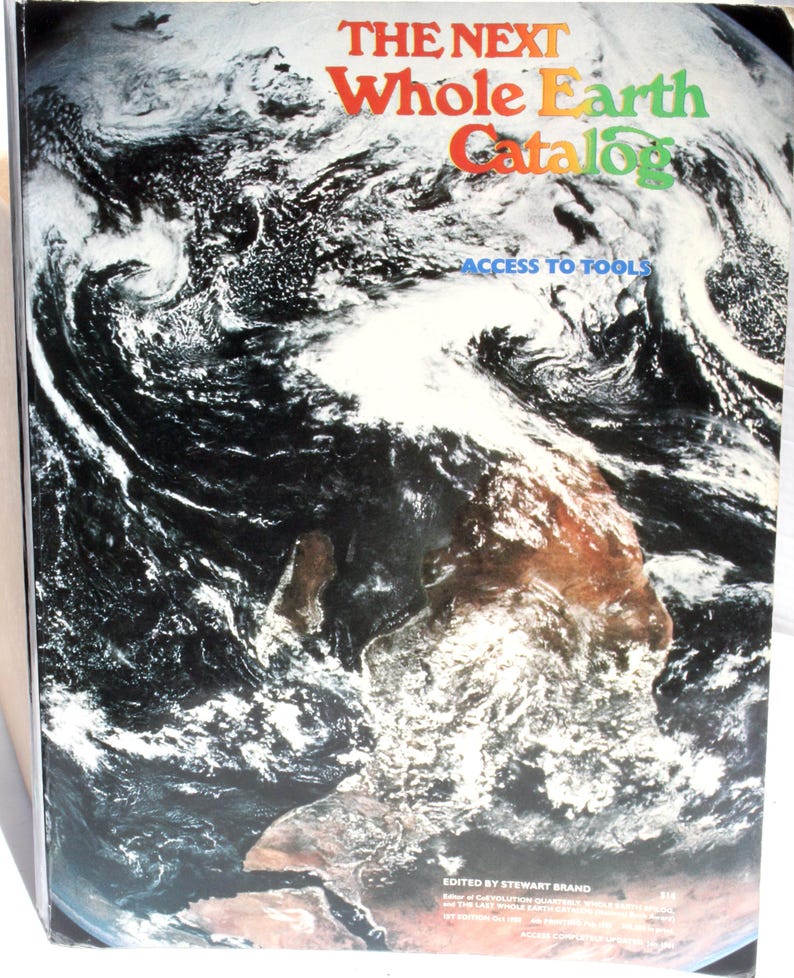 1980 WHOLE EARTH CATALOG – Huge 600-page Size – Good+ Condition! Bild 1