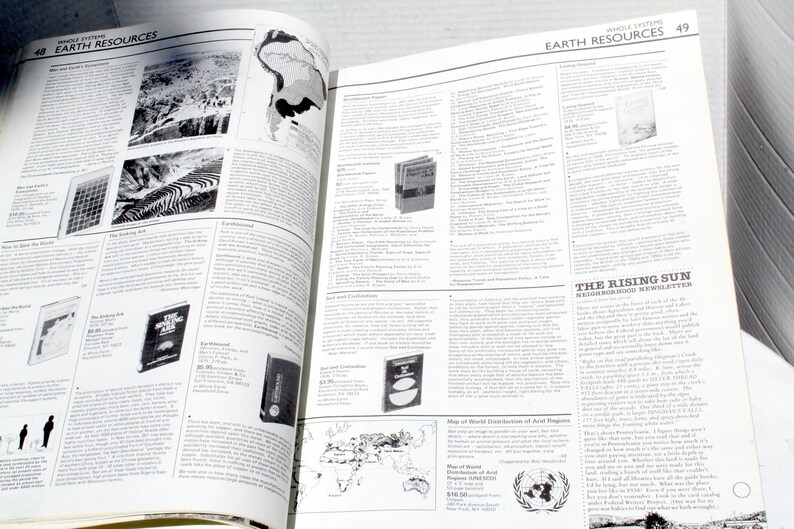 1980 WHOLE EARTH CATALOG – Huge 600-page Size – Good+ Condition! Bild 14