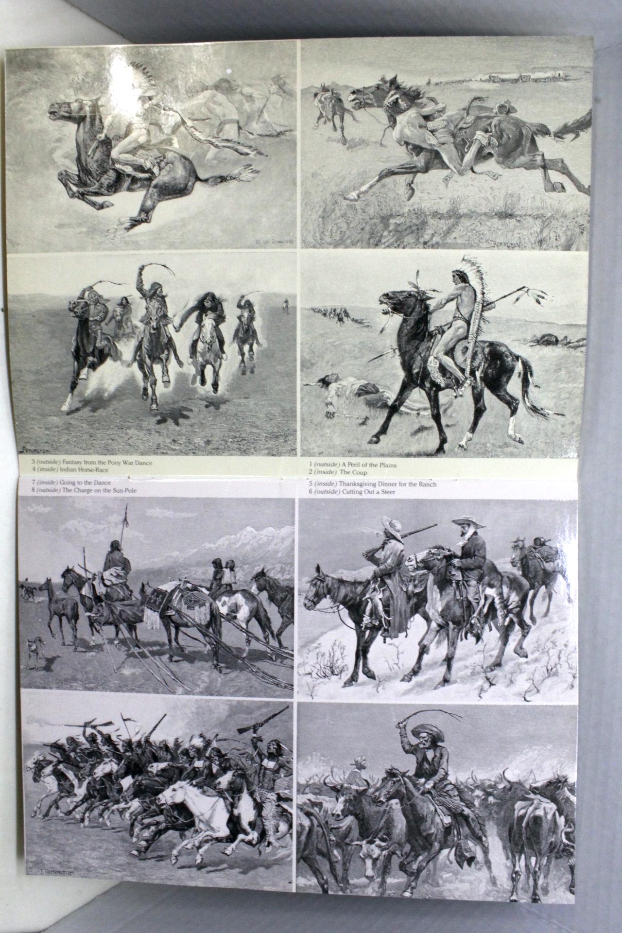 24 Frederic Remington– Postcard Prints by Old West Artist READY-TO